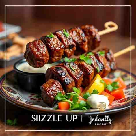 Sizzle Up the Best Beef Kebab - Jordanian Kofta